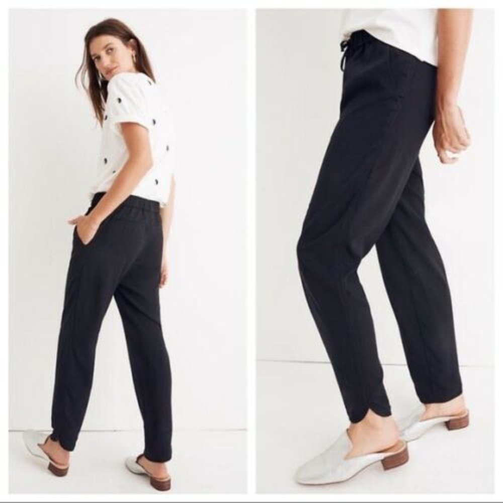 Madewell Track Trouser Pants Drawstring Women's Size Large